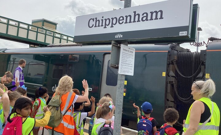Image of Year 1 & Year 2 Train ride to Chippenham